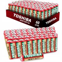 60x Baterie TOSHIBA HEAVY DUTY BATERIA R6 AA PALUSZKI ZESTAW