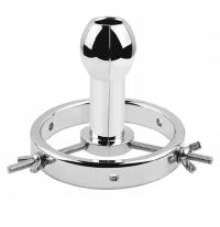 METALOWY Wziernik Analny ROZSZERZACZ ODBYTU BDSM Rozwieracz POSZERZACZ