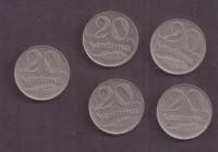 Łotwa - 20 Santimu - 1922 rok - 5 monet