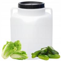 ПЛАСТИКОВАЯ БОЧКА 20Л ДЛЯ КВАШЕНИЯ КАПУСТЫ ДЛЯ ДОЖДЕВОЙ ВОДЫ