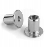 Nakrętka meblowa Ericsona M10x18 Łeb płaski 10szt