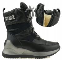 BUTY ZIMOWE DZIEWCZĘCE OCIEPLANE ŚNIEGOWCE