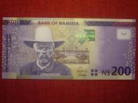 NAMIBIA 200 DOLLARS P-15a 2012 UNC B. RZADKI