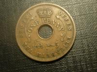 1 Penny,1959 r.Nigeria.