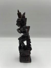 Chińska ręcznie robiona drewniana figurka, 15 cm