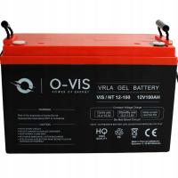 Батарея 12V 100AH гель-Гель Безуходный мощный Ovis UPS Польша RV