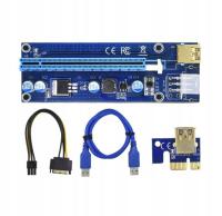 Riser PCE164P-N03 VER.006s USB 3.0 PCI-E SATA