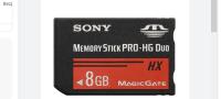 MEMORY STICK PRO- DUO SONY 8 GB hg mark 2
