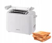 TOSTER OPIEKACZ ELEKTRYCZNY TRADYCYJNY KANAPKI GRZANKI AMBIANO BIAŁY 800W