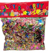 KONFETTI FOLIOWE KOLOROWE MIX URODZINY PARTY 70g
