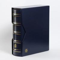 Альбом klaser монеты банкноты марки Оптима классический гигант чехол темно-синий