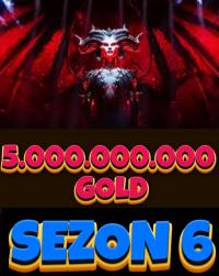 5000 MLN GOLD Diablo 4 SEZON 6 Nienawiści PC PS XBOX Vessel of Hatred