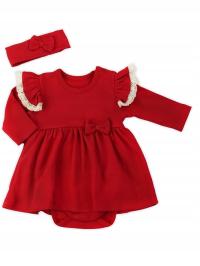 Komplet sukienko-body + opaska Nicol