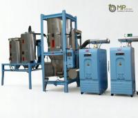 Suszarka tworzyw sztucznych Moretto - zestaw