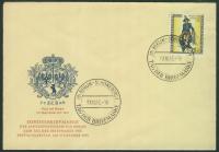 a1497 Niemcy Berlin Sonderbrifmarken Berlin-Schoneberg FDC listonosz 1955