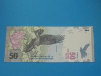 Argentyna Banknot 50 Pesos 2018 UNC P-363 Kondor