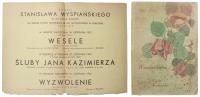 AFISZ TEATRALNY Z 1932 - WYSPIAŃSKIEMU TEATR KRAKOWSKI 1907-1932