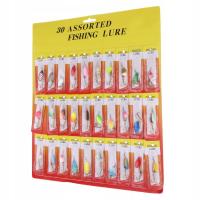 30 sztuk miedzianych przynęt wędkarskich SpinnerBait Cekiny Przynęta Twarda