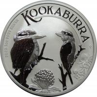 MONETA SREBRNA - MONETA Ag - UNCJA Ag999 - AUSTRALIA -OY9757