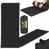 Самонадувающийся коврик для сна 180X50 см, мягкий черный толстый матрас