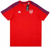 Koszulka Adidas ARSENAL 24/25 Lifestyler CZERWONA ROZMIAR M Z PASKAMI
