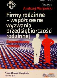 Andrzej Marjański - Firmy rodzinne Nr 8 / 12