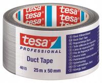 Tesa Professional Duct Tape Taśma Naprawcza Mocna Srebrna 50mm x 25m