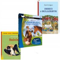 Lektury OBOWIĄZKOWE dla klasy 1- 3 Książki omawiane w całości 3szt L-2