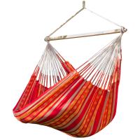 POTENZA Krzesełko hamakowe fotel wiszący z drążkiem Pereira XL 100%Kolumbia