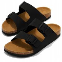 MGR шлепанцы мужские медицинские ортопедические кожаные сандалии