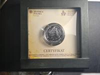 1 dolar 2018 Niue Waza Qianlong srebro rzadka