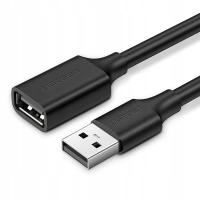 Przedłużacz USB 2.0 Ugreen US103 1 m czarny