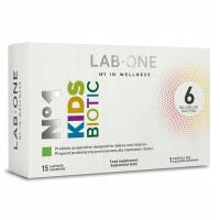 Пищевая добавка Lab One kidsbiotic порошок 15 шт.