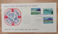 ANTYLE HOLENDERSKIE - CURACAO, FDC, 1957 r.