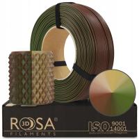 Filament Refill PLA Magic Silk Rosa3D Army Zielony 1kg