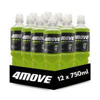 4MOVE Napój izotoniczny niegazowany o smaku limonka-mięta 750 ml x 12 sztuk