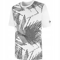 KOSZULKA DUNLOP GAME TEE 4 WHITE/BLACK MEN