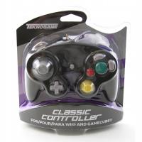 Classic Controller for Wii and Gamecube Teknogame Black Pad Przewodowy