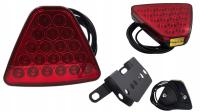 LAMPA TYŁ STOP TRZECIE ŚWIATŁO STOPU UNIWERSALNE CZERWONE MOCNE F1