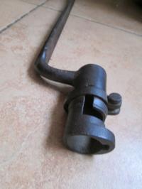 BAGNET TULEJOWY FRANCUSKI wz 1777 RARYTAS