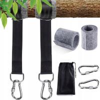 PASEK DO ZAWIESZANIA HAMAKA NA ŚWIEŻYM Z 2 KARABIŃCZYKAMI PREMIUM