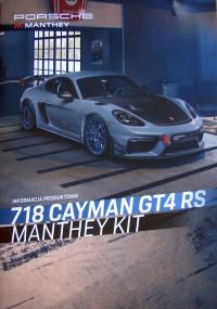 Porsche 718 Cayman GT4 RS prospekt 11 2023 rzadki