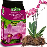 NATURALNE LEKKIE PODŁOŻE ZIEMIA DO STORCZYKÓW ORCHIDEI 3L BIOVITA Z NAWOZEM