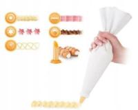 RĘKAW CUKIERNICZY WIELORAZ 35cm TESCOMA + 6 DYSZ