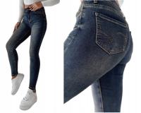 SPODNIE damskie JEANSY SKINNY RURKI modelujące M.Sara vintage 28