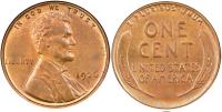 1 cent USA (1926) - Abraham Lincoln Wheat Penny Mennica Denver