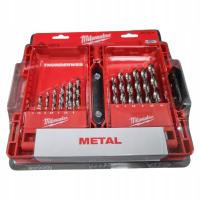 Набор сверл для металла 1-10mm HSS-G 19PCS MILWAUKEE 4932352374