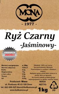 Ryż Czarny jaśminowy MONA 5kg PREMIUM