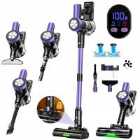 Вертикальный пылесос Laresar V7 желтый / злотый