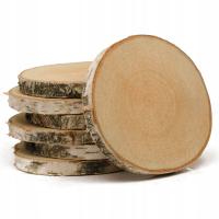Дольки древесины, березовые диски 10-12 см 8 шт.